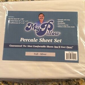 My Pillow Percale Sheet Set